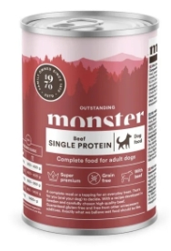Monster Dog Adult Grain Free Single Protein Storfe 400 g
Monster Dog Adult Grain Free Single Protein Storfe er formulert med storfe, uten kunstige tilsetningsstoffer, og støtter hundens fordøyelse og generelle helse.