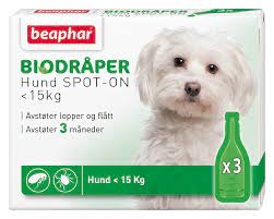 Beaphar Biodråper til små hunder er en effektiv beskyttelse mot flått, lopper og andre insekter.