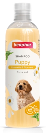 Beaphar Valpesjampo er en mild pH-nøytral sjampo spesielt formulert for den følsomme huden på valper