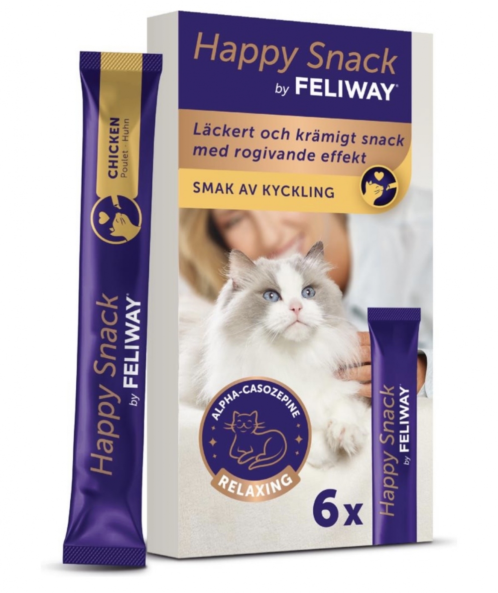 Beroligende snacks med høy smaklighet til din bestevenn

Kommer i 6 eller 24pk