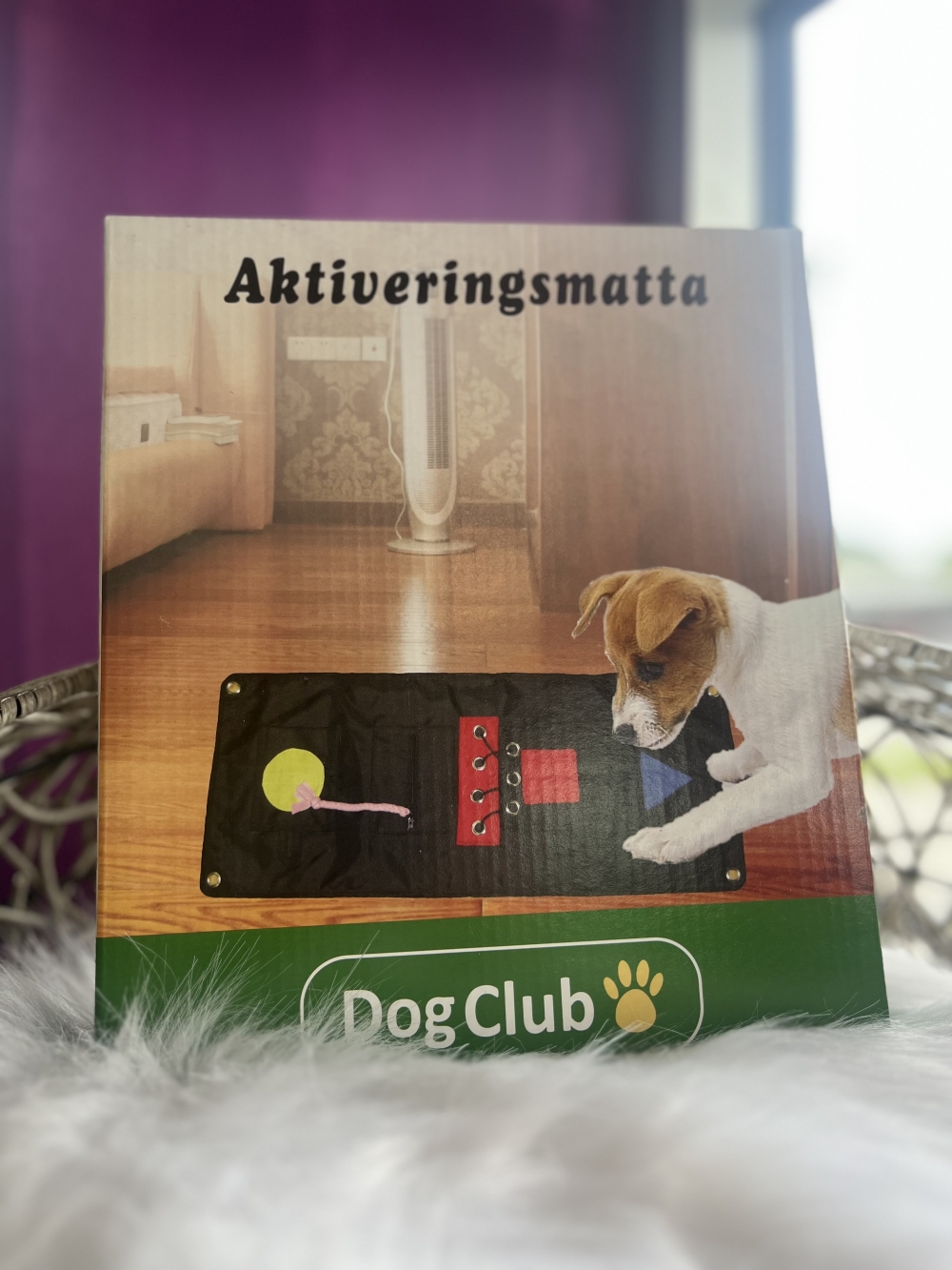 Aktivitetsmatte som også bruker under utdannning til terapi og servicehunder