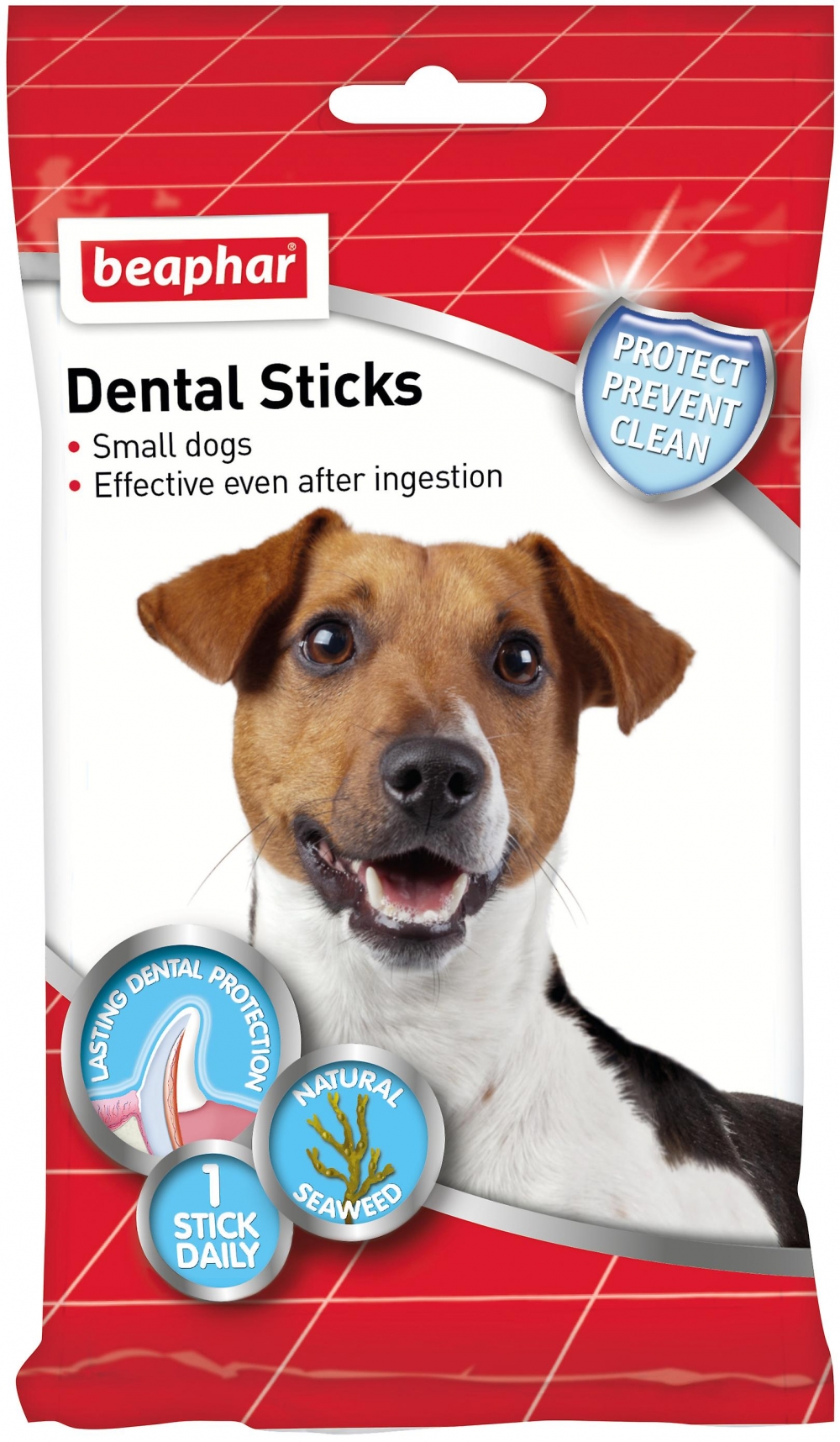 Beaphar tannsticks er tyggepinner for bedre tannhygiene. Utviklet for små hunder under 10 kg, over 4 måneder.
