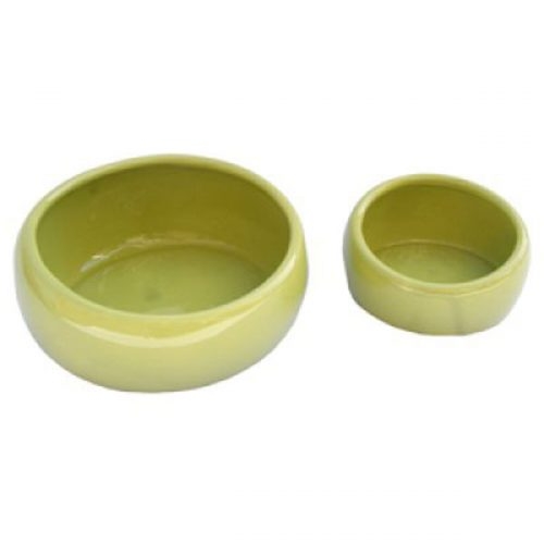 Keramikkskål Ergonomisk Limegrønn Small 