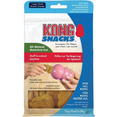 KONG Puppy Snacks er super smakfulle og spesielt designet for valpenes behov og glede.