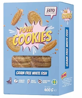 POW! Kjeks bør gis i forbindelse med et sunt kosthold. Hver hund er unik, og mengden som skal gis avhenger av hundens alder og aktivitetsnivå.